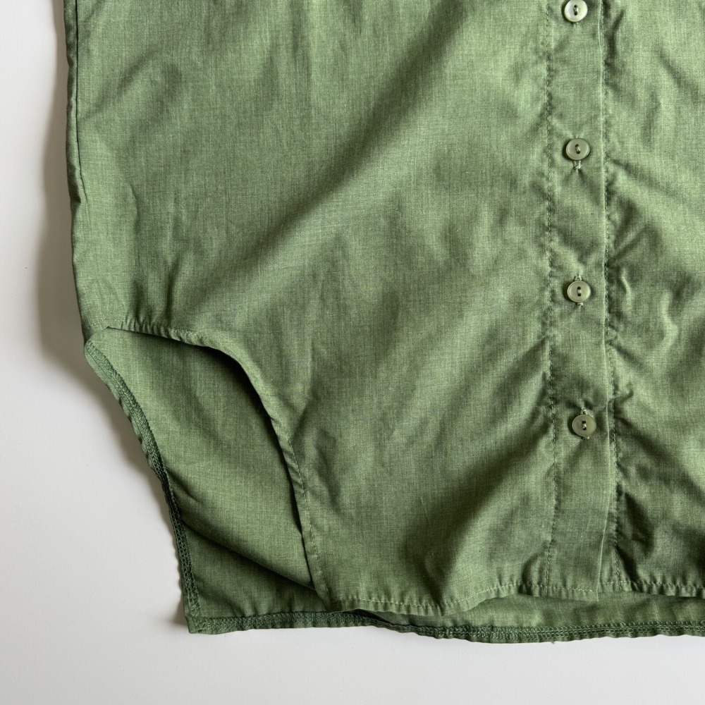 PRETTY LITTLE THING Oversized Button Up L/S Shirt Womens‎ 4 Green - Picture 5 of 15